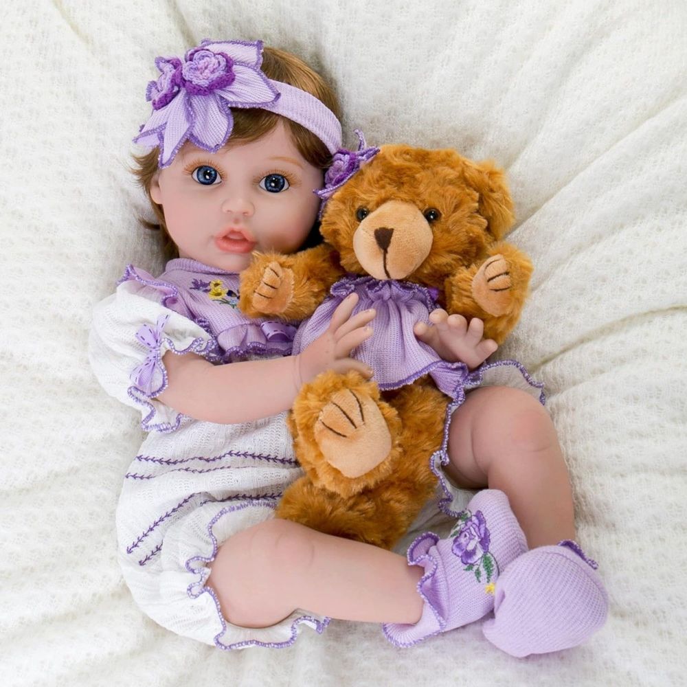 Reborn Baby Dolls  Realistic Newborn Coming With Toy Gift Set